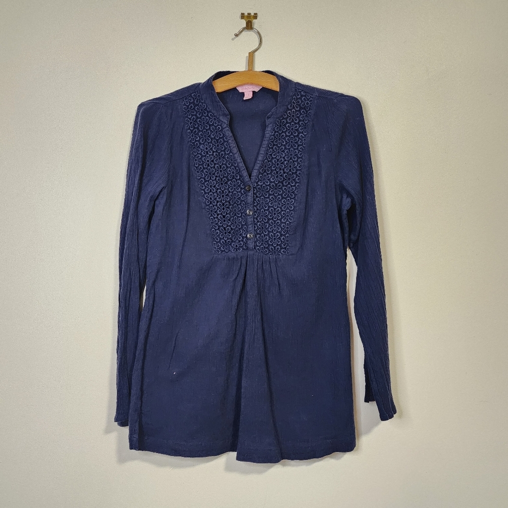 Lilly Pultizer Long Sleeve Blouse